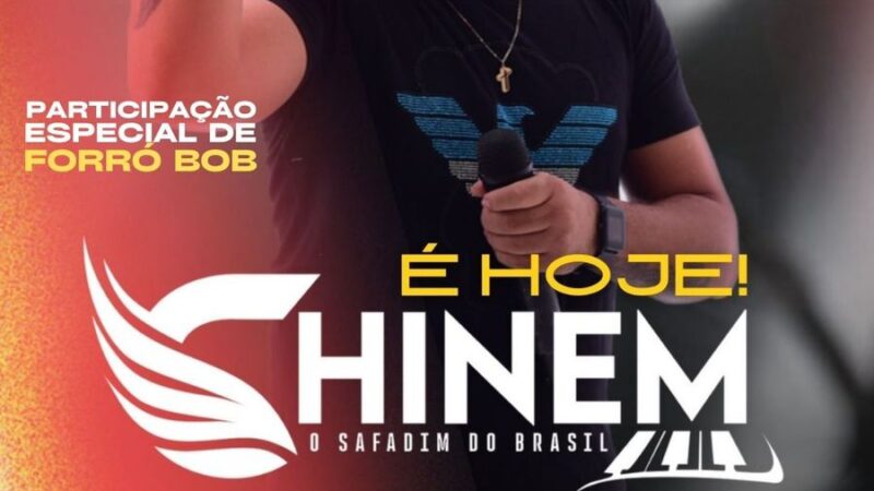 Hoje sexta-feira (13) tem Chinem – O safadim ”Ao vivo” na Praça de Eventos de Piripiri e é 0800!