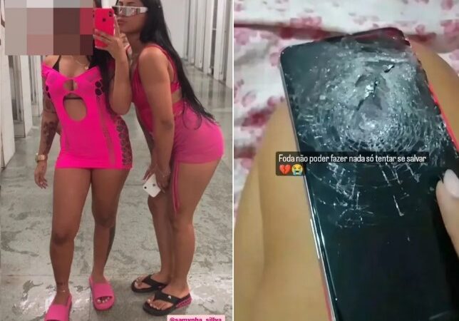 Amiga que testemunhou assassinato de influencer teve celular atingido por tiro