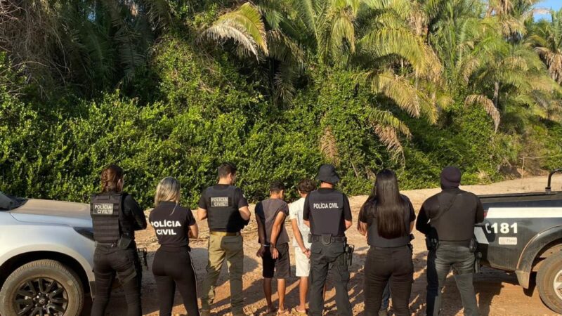 Polícia Civil prende cinco pessoas no Piauí durante Operação Bad Vibes