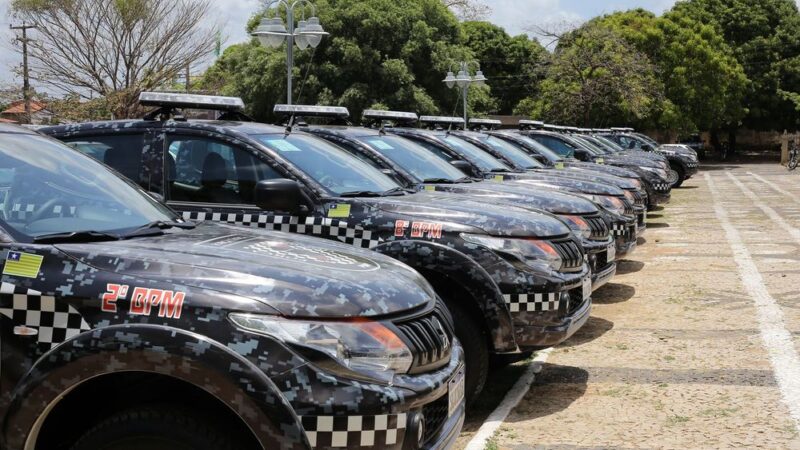 Governo entrega 200 novas viaturas pick-ups para a Polícia Militar na quinta (12)