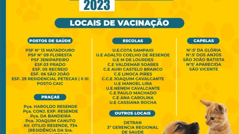 SESAM promove reunião de planejamento para o Dia D da Vacinação Antirrábica