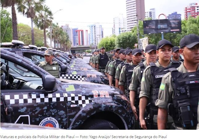 PM do Piauí anuncia uso de todo seu efetivo no policiamento ostensivo a partir desta terça (7)