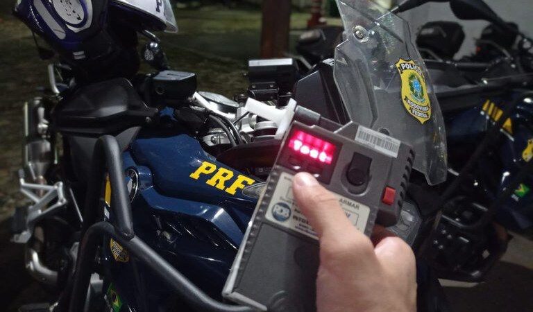 Quatro prisões por embriaguez ao volante são feitas pela PRF durante o fim de semana no Piauí