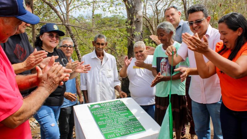 Prefeita Jôve Oliveira Monteiro faz maratona de inaugurações na zona rural de Piripiri