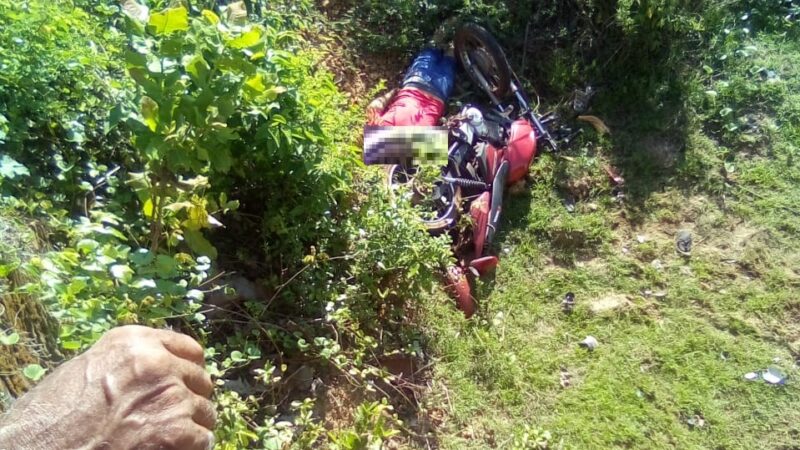 Motociclista morre após sofrer acidente e cair de ponte em Piripiri