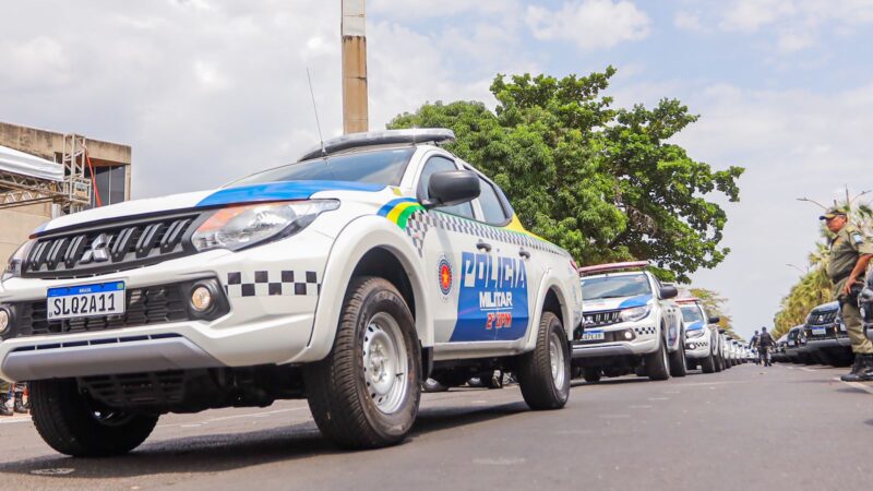 Governador entrega helicóptero e mais de 180 viaturas para as Polícias Civil e Militar nesta terça-feira (19)