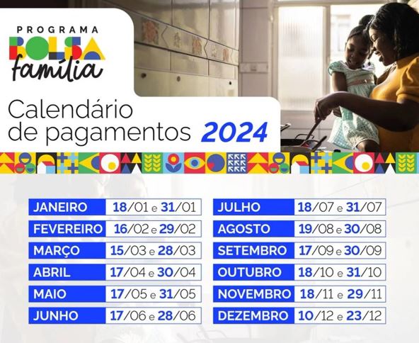 Governo Divulga Calendário De Pagamento Do Bolsa Família Em 2024 Confira Portal Maispiripiri 7543