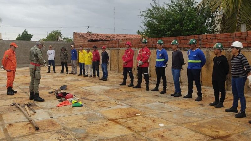 Corpo de Bombeiros realiza treinamentos de brigadas de incêndio em municípios do Piauí