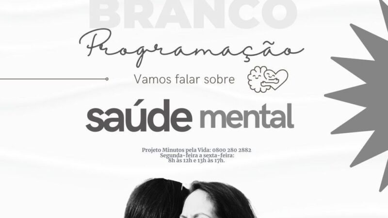 Sempi divulga programação de atividades para o Janeiro Branco