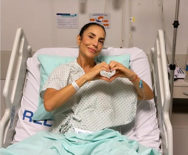 Ivete Sangalo é internada com pneumonia em hospital de Salvador
