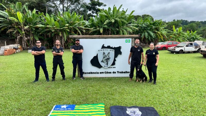 Polícia Civil adquire cão policial para reforçar operações contra o tráfico de drogas