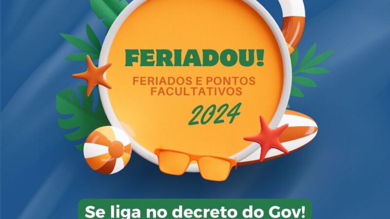 Estado concede três dias de ponto facultativo no Carnaval