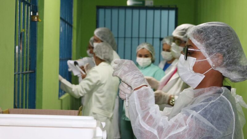 Secretaria da Justiça inicia vacinação contra Covid nas unidades prisionais