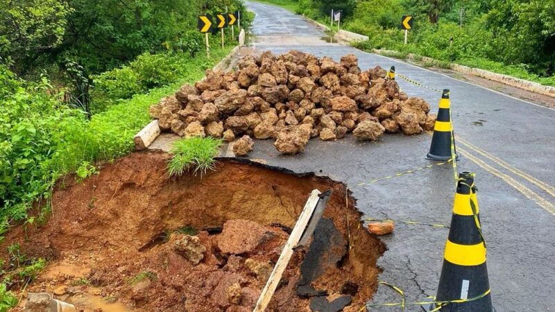 DER reforça monitoramento e serviços de recuperação de rodovias estaduais durante período chuvoso