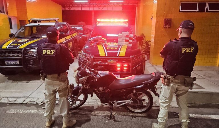 Receptação, contrabando e descaminho: PRF em Floriano aborda ônibus e encontra três delitos