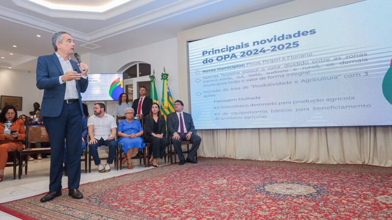 Governo do Estado lança OPA 2024-2025 em Piripiri no sábado (2)