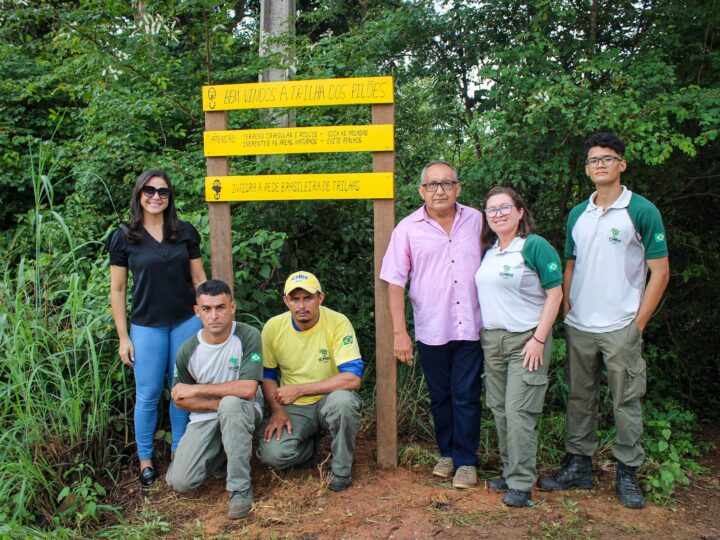 Ministério do Meio Ambiente visita Piripiri e instala placas oficiais na trilha dos Pilões