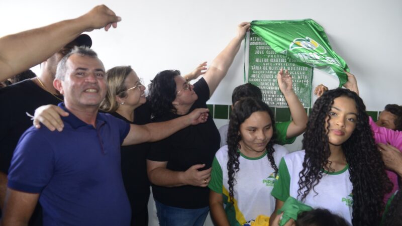 SEDUC inaugura novas instalações do CETI Domingos Rodrigues Carvalho da comunidade São Luís