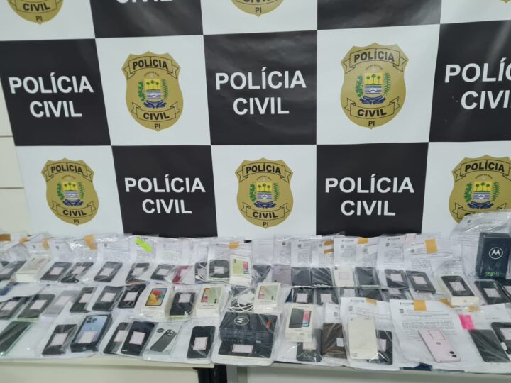 Polícia Civil realiza restituição de 200 celulares recuperados no primeiro trimestre deste ano