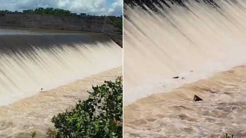 Homens caem em barragem e são arrastados por força da água em Piracuruca