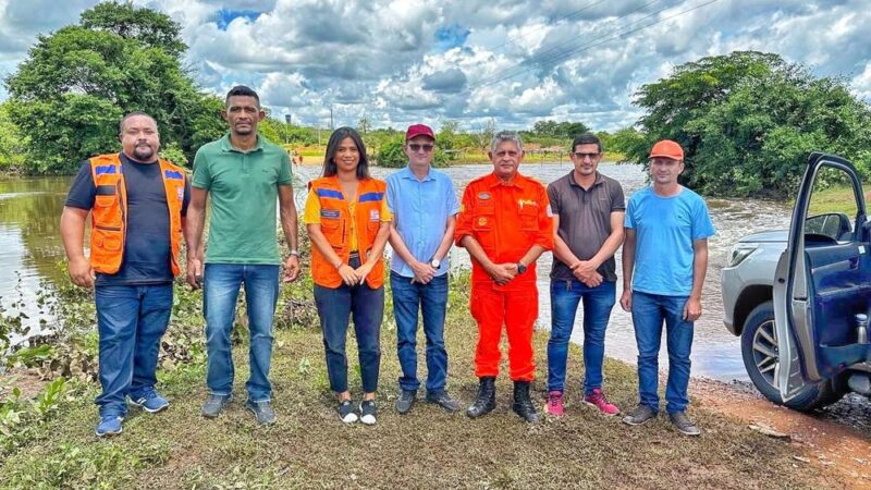 Defesa Civil monitora municípios atingidos pelas chuvas