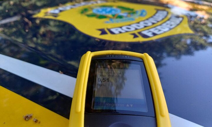 PRF prende 6 pessoas por embriaguez ao volante no último fim de semana no Piauí