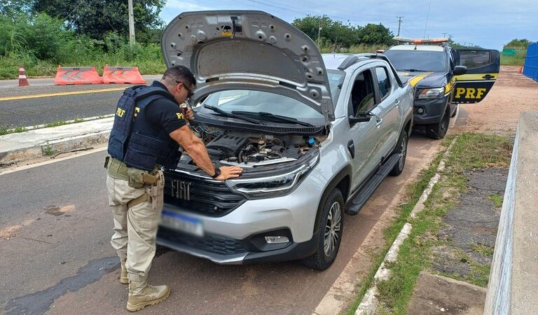 PRF recupera três veículos em 24 horas na BR-343 no norte do Piauí