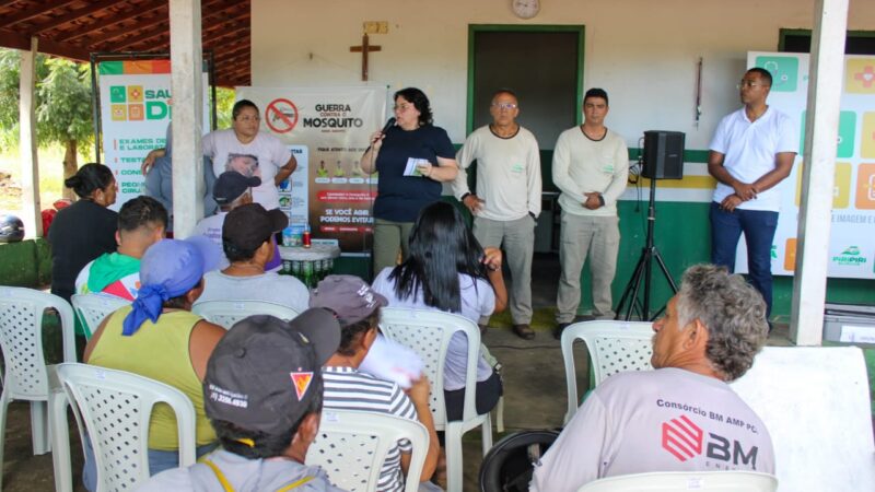 Prefeitura de Piripiri realiza campanha Saúde em Dia para catadores no Aterro Sanitário