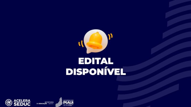 Seduc abre seletivo para alfabetizadores, monitores e intérpretes de Libras para o Programa Alfabetiza Piauí