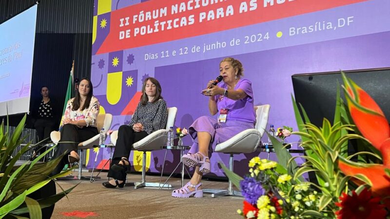 Em Brasília, secretaria das Mulheres destaca importância de recursos para fortalecimento de políticas públicas