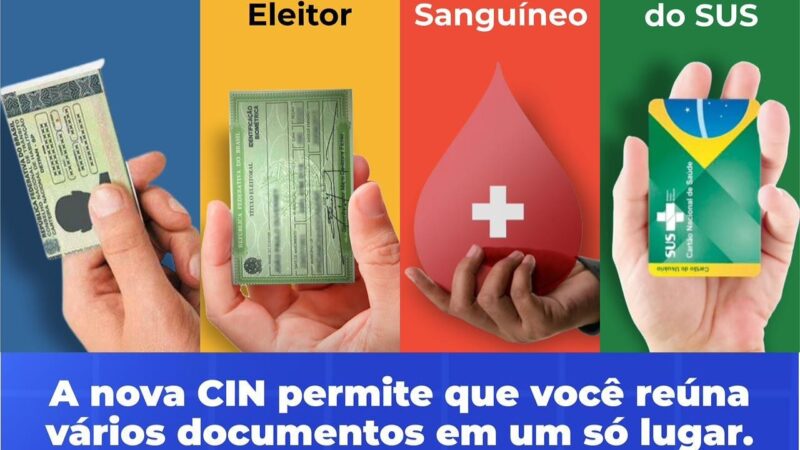 Nova CIN permite que você reúna vários documentos em um só lugar