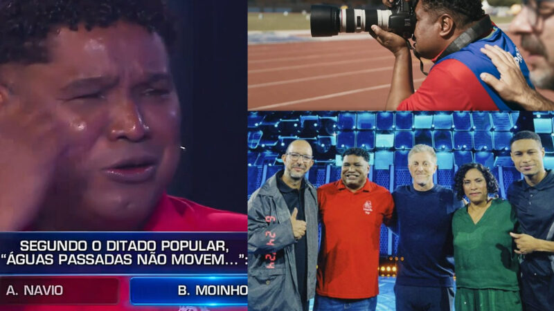 Fotógrafo cego do Piauí participa de quadro no Caldeirão do Huck e valor final gera revolta nas redes sociais