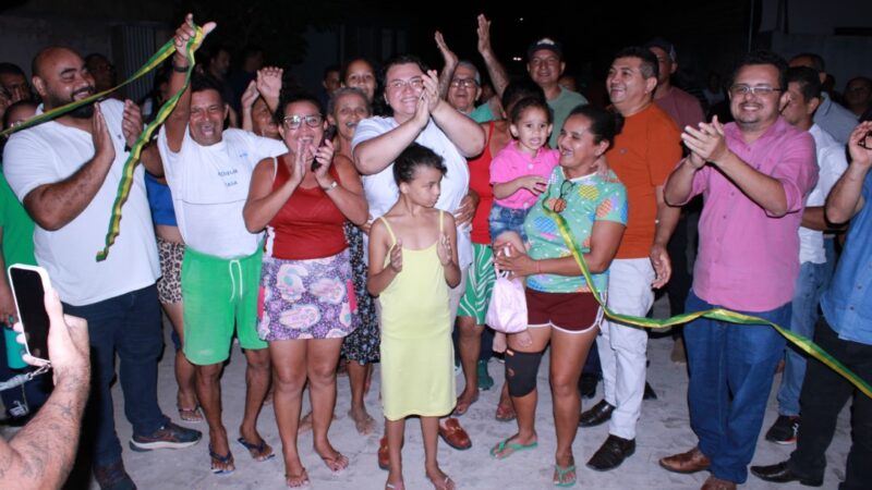 Prefeitura de Piripiri inaugura calçamento em diversas ruas na programação do Aniversário de 114 anos 