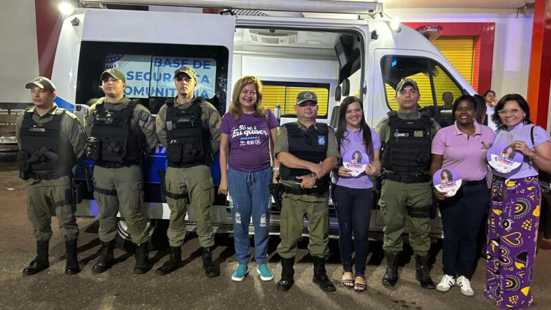 Secretaria das Mulheres realiza ação de prevenção à violência doméstica em Piracuruca