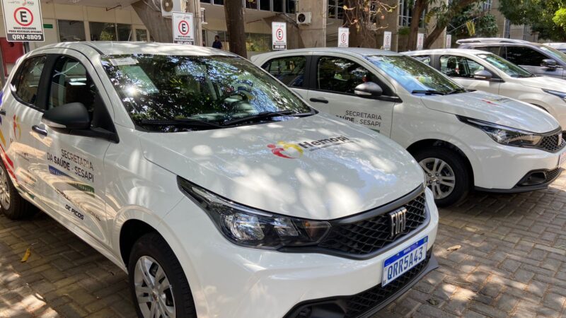 Hemopi recebe novos veículos para reforçar atendimento no Piauí