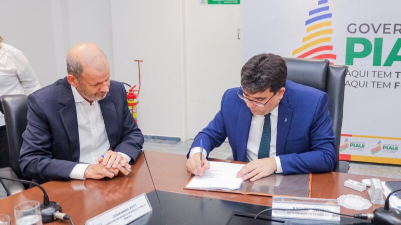 Governador assina contrato com Banco Mundial para investir R$ 340 milhões em assistência social, saúde e qualificação