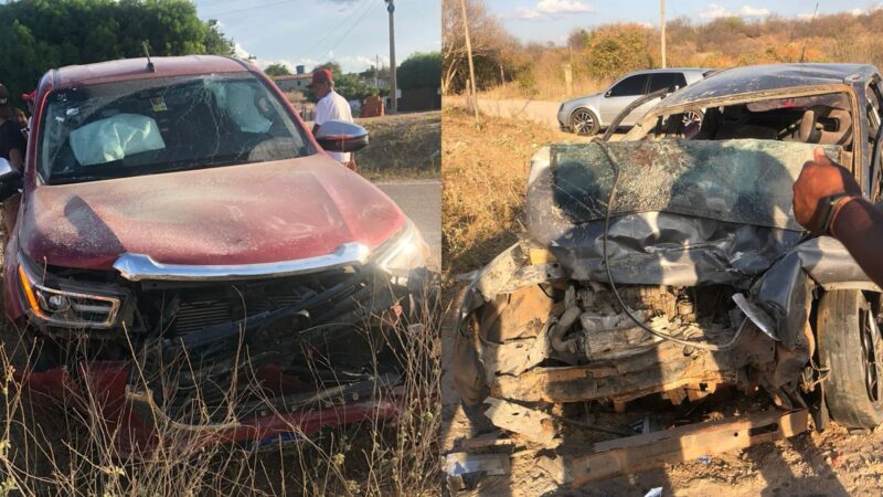 Colisão frontal entre veículos em rodovia deixa candidato a prefeito no Piauí ferido