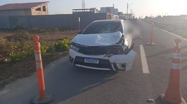 Vídeo: contador piauiense morre após ser atropelado e ficar preso em carro durante excursão em Camocim (CE)