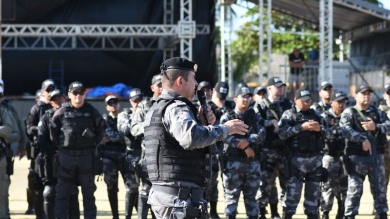 Mais de 6.500 policiais militares irão reforçar a segurança em Piripiri e nos outros 223 municípios do Piauí nas eleições deste ano