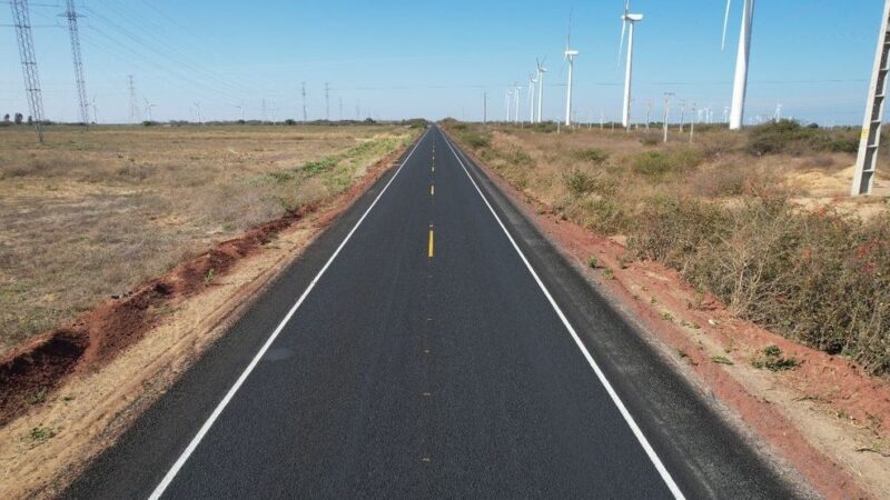 DER conclui obras em rodovia na região que vai abrigar novo Parque Eólico no Piauí