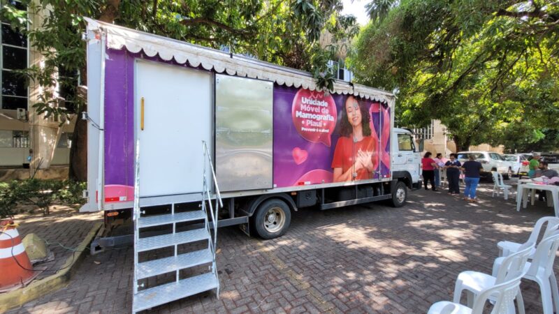 Caminhões da Mamografia da Sesapi já atenderam mais de 100 mil mulheres