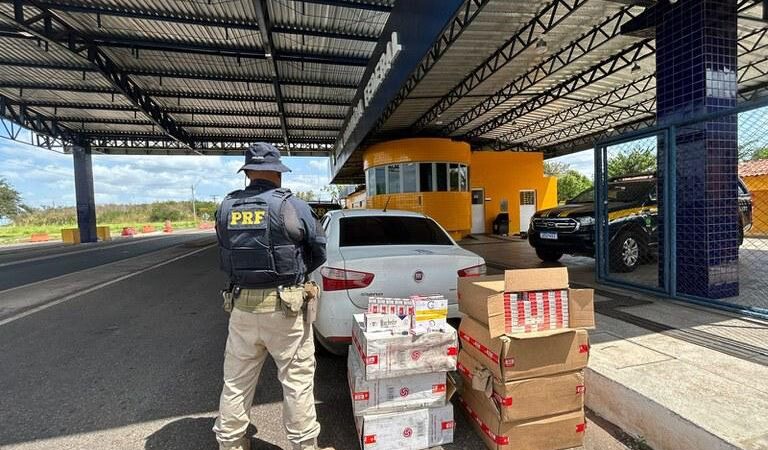PRF já apreendeu em 2024 mais cigarros que todo o ano passado nas rodovias federais piauienses
