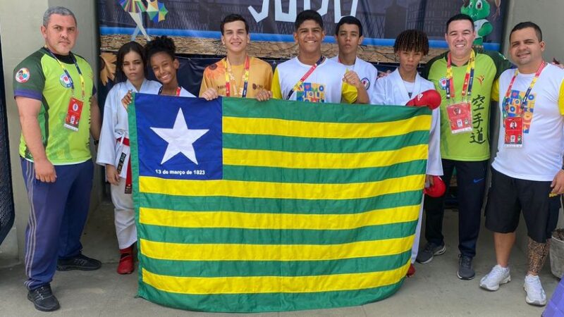 Piauí conquista 44 medalhas nos Jogos Escolares Brasileiros e bate recorde na competição