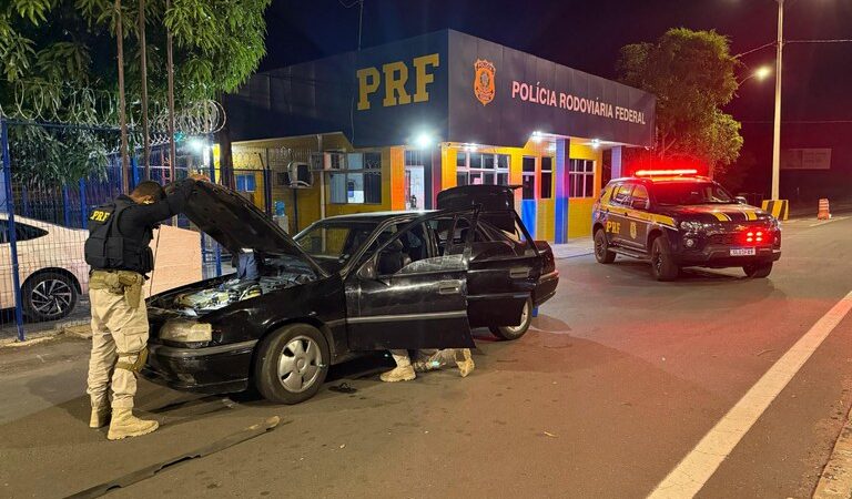 PRF apreende mais de 1 kg de cocaína escondido em painel de veículo durante abordagem na BR-316, em Teresina