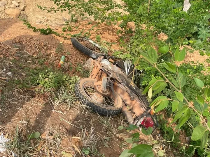 Homem morre em acidente de moto na entrada de Pedro II