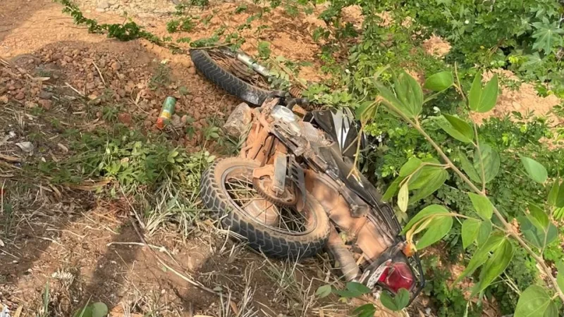 Homem morre em acidente de moto na entrada de Pedro II