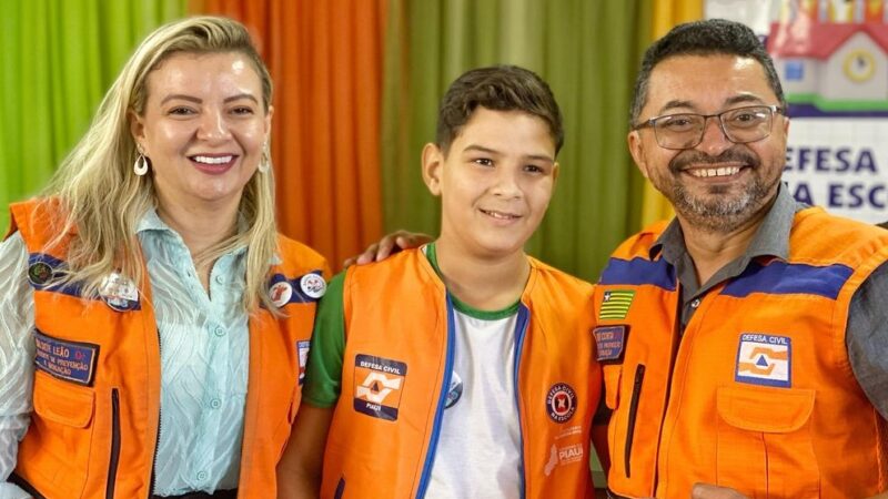 Programa Defesa Civil na Escola realiza formatura de alunos em Piripiri