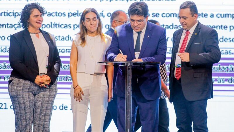 Rafael Fonteles assina Pactos pelo Piauí com mais de 200 municípios para fortalecimento de políticas públicas