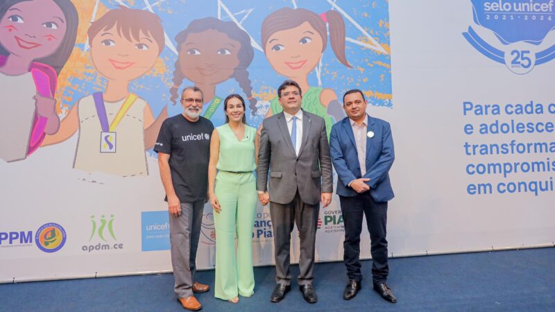 Selo Unicef: Piauí alcança maior avanço na área da infância e adolescência dos últimos 30 anos