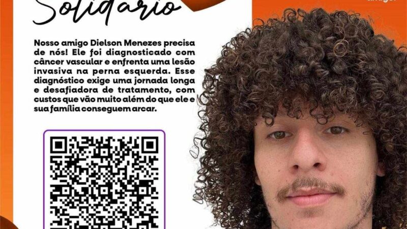 PIX Solidário em prol do tratamento do jovem piripiriense Dielson Meneses